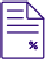 Icon representing agricultural loans, designed to provide financial support to farmers and agribusinesses for purchasing equipment, land, or funding operational costs