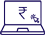 Icon representing online banking, highlighting the importance of registering your email ID with your bank account for secure communication and transaction notifications